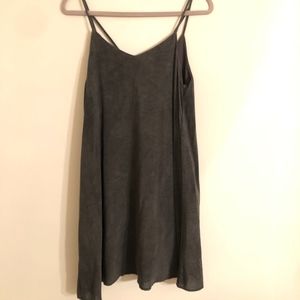 Gray Slip Dress